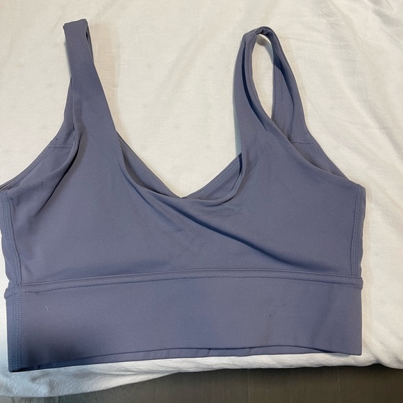 Vitae Apparel Baby Blue leggings + sports bra set - Picture 2 of 3
